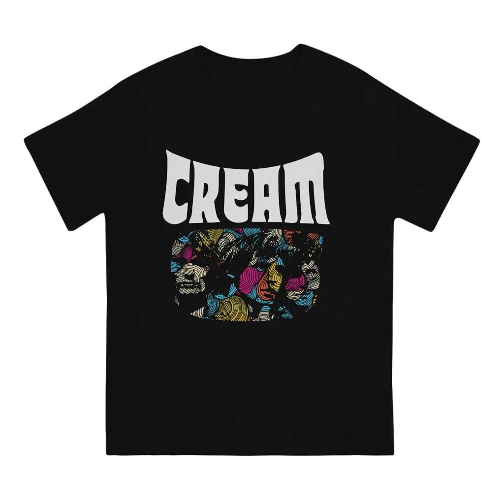 One Of The Earliest Super Rock Bands Unisex TShirt Cream O Neck Tops Fabric T Shirt Humor Top Quality Gift Idea