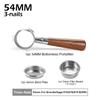 54MM Coffee Bottomless Portafilter Replacement Filter Basket For Sage Breville 870 878 880 Espresso Accessories Barista Tool