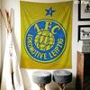 Lokomotive Leipzig Wall Tapestry Aesthetic Wall Hanging Printed Fabric Blanket Decorative Tapestries for Bedroom Living Room Home Decor