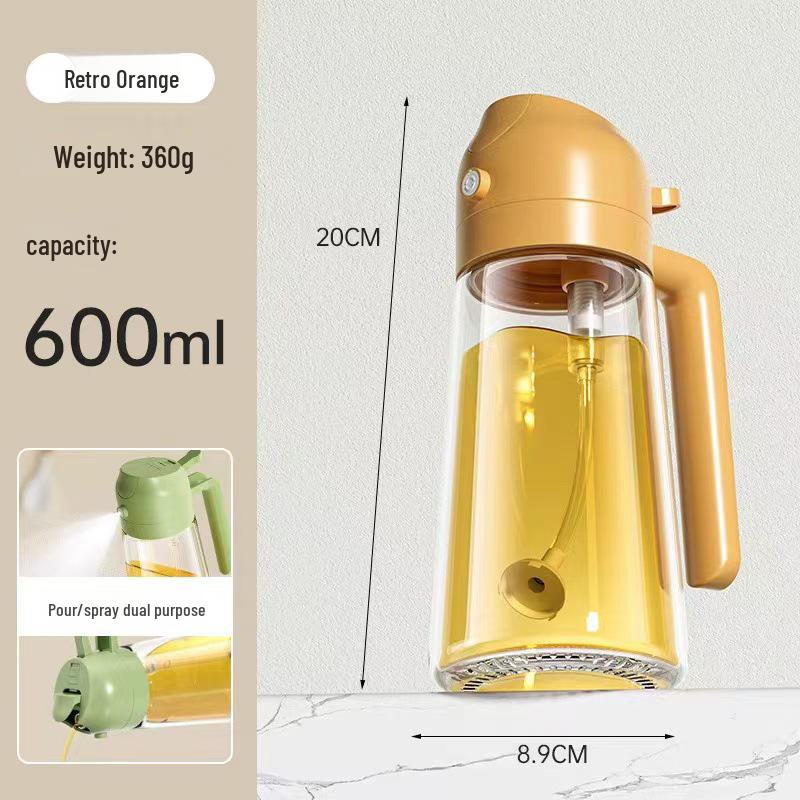 Large Capacity Glass Atomizing Oil Dispenser