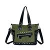 Women's Large Capacity Single-shoulder Crossbody Bag with Stylish Zipper Handbag Tote Bag