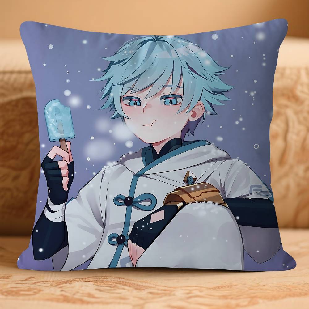 C-chongyunS CARTOON Pillow Case Removable Washable Cushion Cover – All-Season Soft Linen