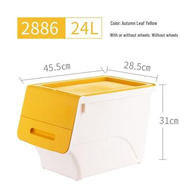 Front-Opening Toy Storage Box