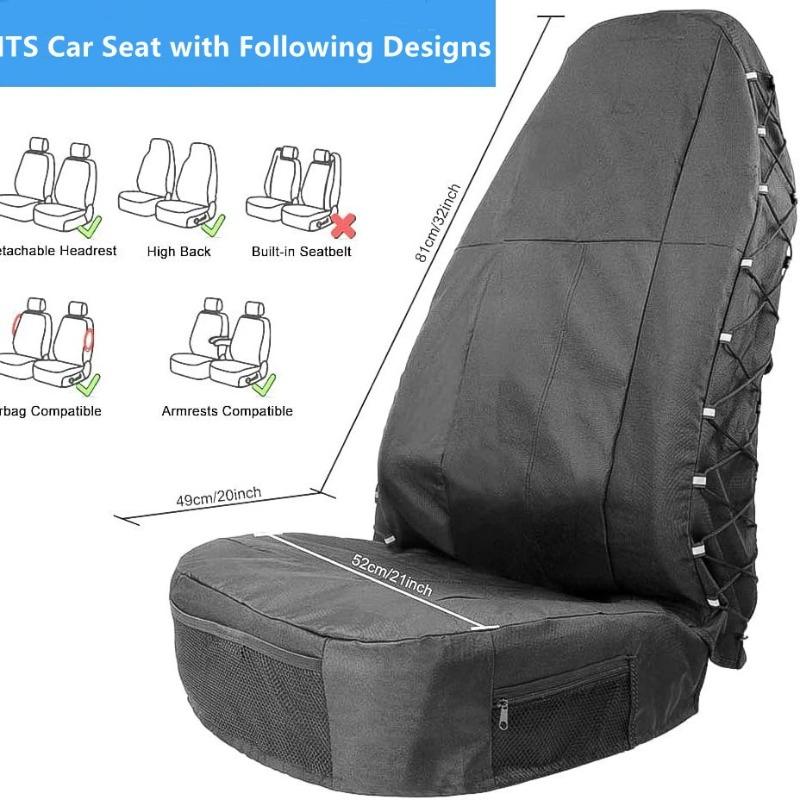 Universal Car Seat Cover Oxford Cloth Waterproof Seat Protector With For Car Truck SUV Auto Seat Protector