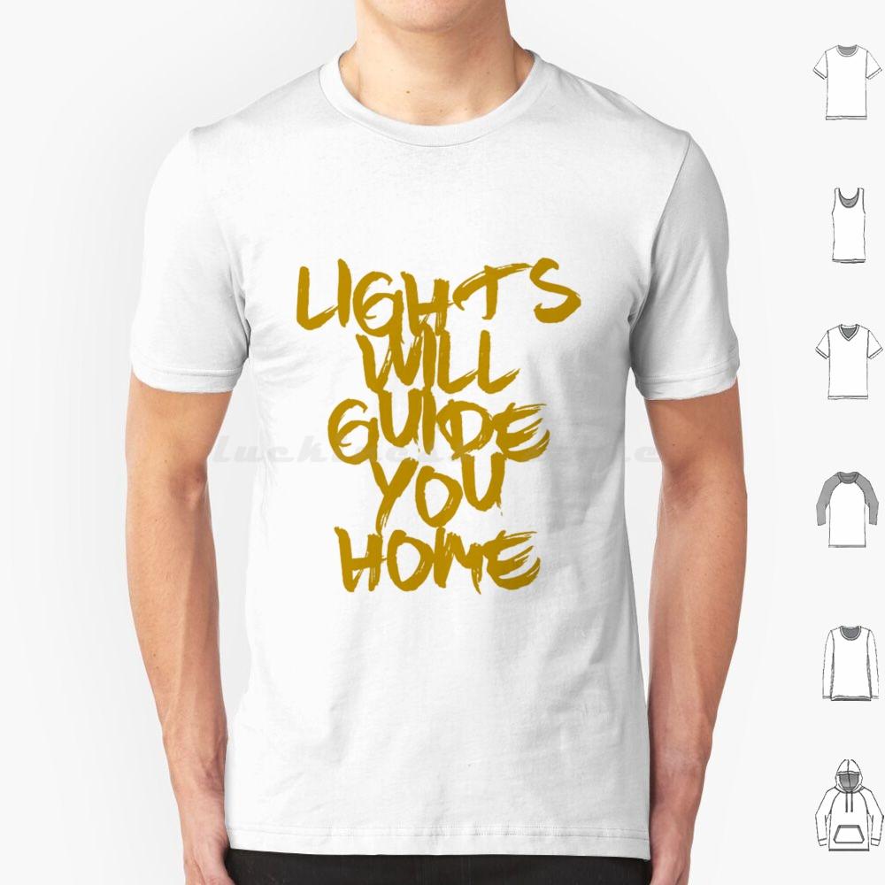 Lights Will Guide You Home T Shirt Big Size 100 Cotton Chris Music Music Of The Spheres Band Song