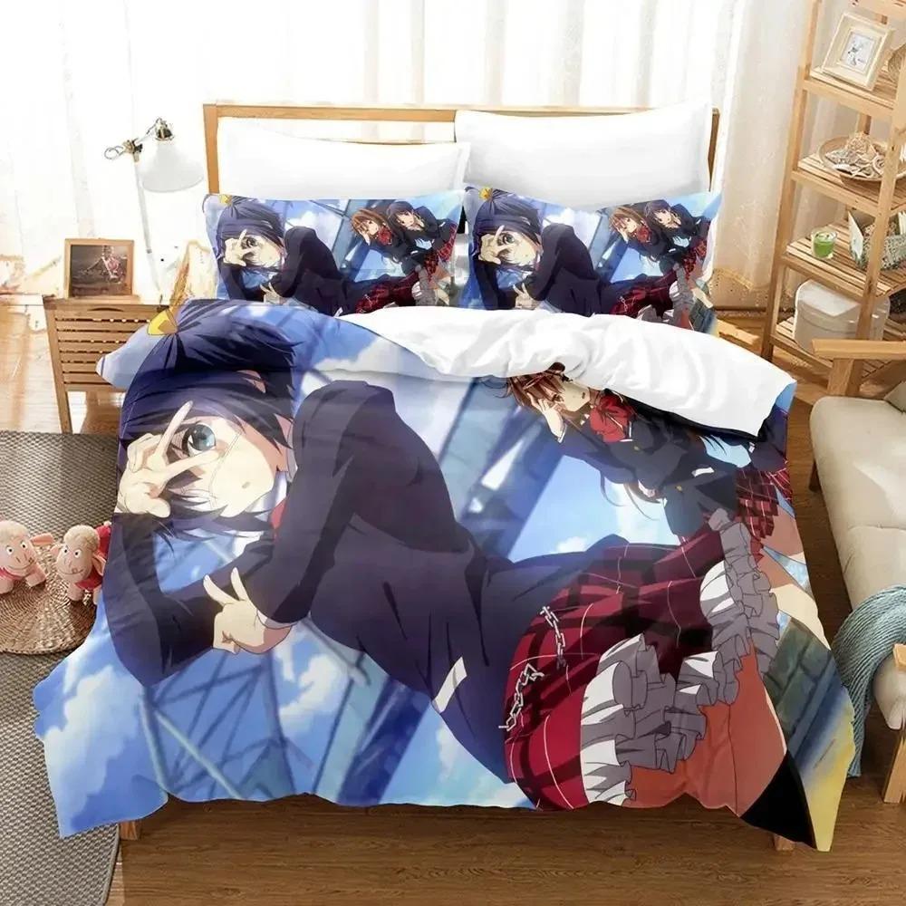 Chuunibyo Demo Koi Ga Shitai! Love Chunibyo Other Delusions! Bedding Set Single Twin Full Queen Bed Set Bedroom Duvet Cover Set