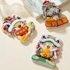 1/4pcs Resin Spring Festival Couplet Cute Fridge Magnets  Locker Cabinet
