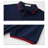 7XL Summer Men'S Polo Business Cotton Plus Size Oversized Fat Man'S Large Size Turn-Down Collar Short Sleeve T-Shirt