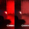 Catland S25 Single LED Brake Lamp Red Tail Lamp Red 1156 BA15S P21W 180