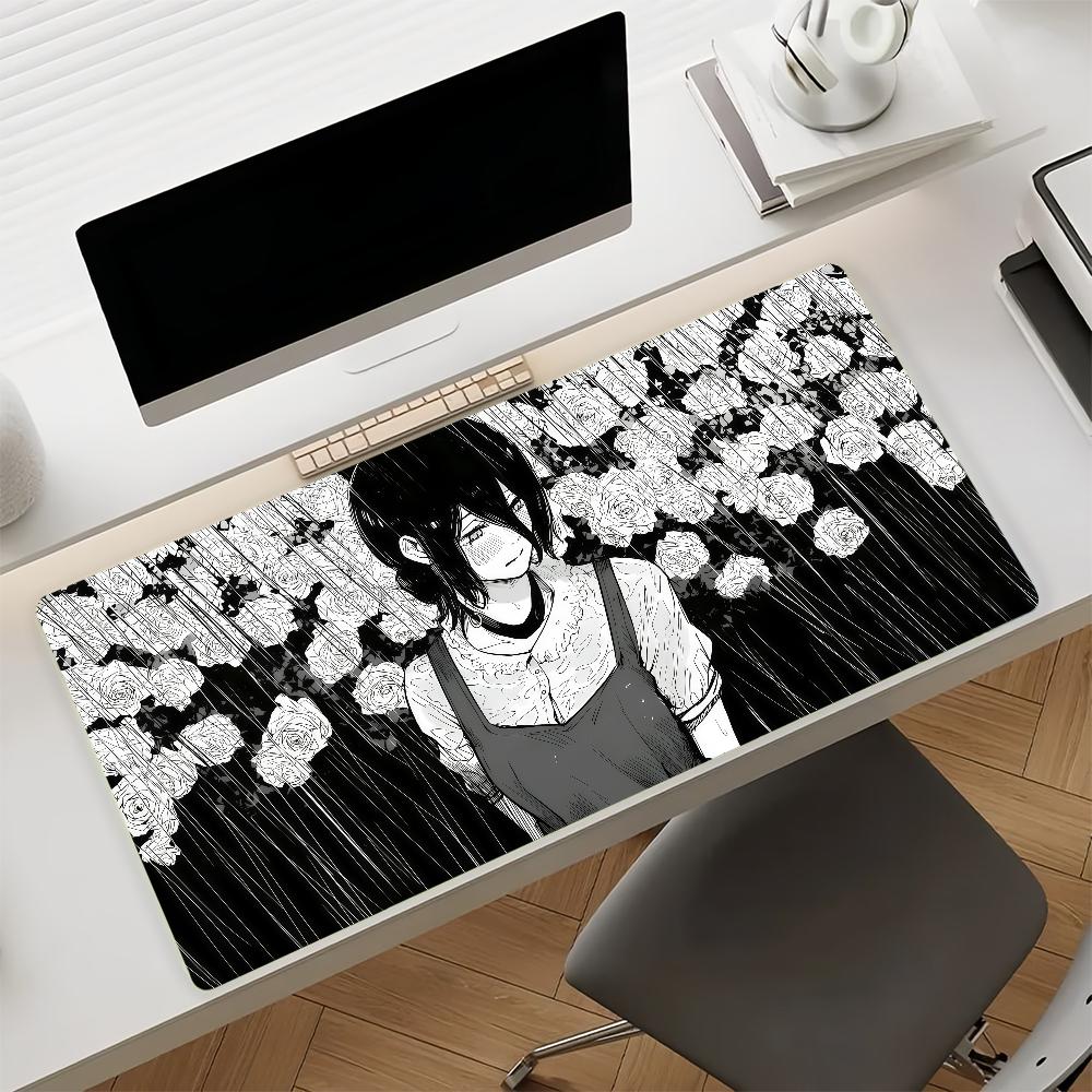 Adventure anime characters R-Reze Mouse Pad Square Office Gaming Desk Mat Waterproof Non-Slip Rubber Decorative