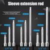 Professional Drive Extension Set 1/4" 3/8" 1/2" Ratchet Wrench Socket Extender  Hand Tool