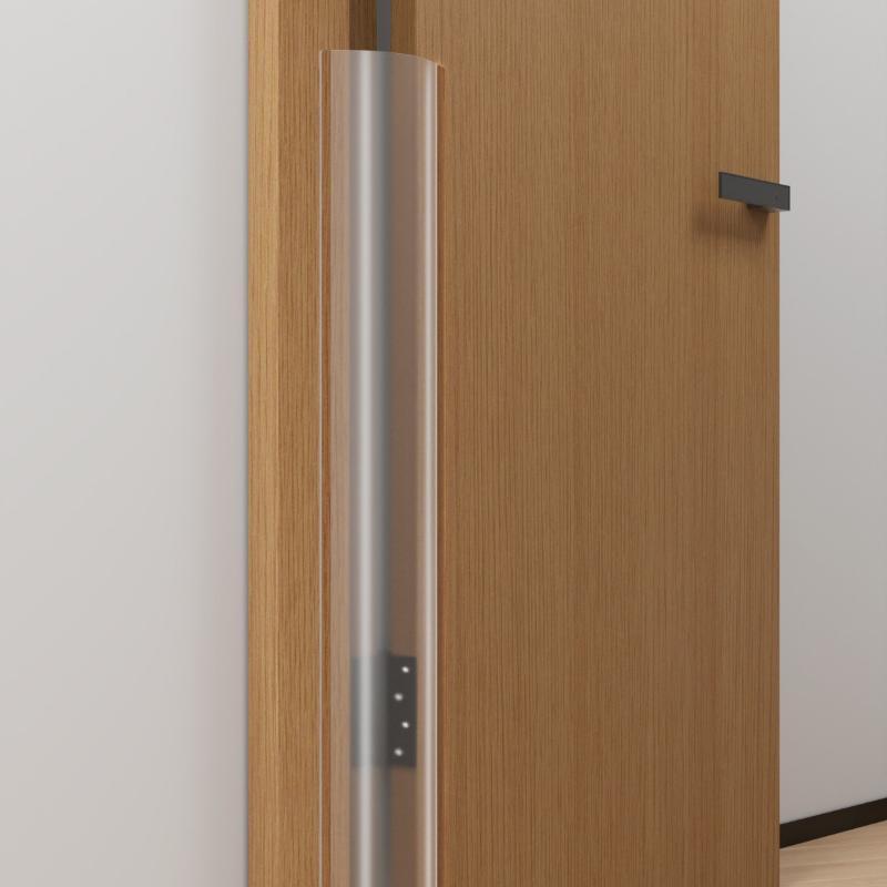 Clear Child Safety Door Hinge Protector Cover Finger Pinch Guard Baby Security For The Back Of Door Domestic Kindergarten School