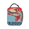 Jurassics Parks Dinosaur Lunch Bag Casual Lunch Box For Women School Portable Zipper Cooler Bag Waterproof Thermal Tote Handbags