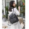 PU Leather Backpack for Women Fashion Multi Purpose Design Handbag Ladies Shoulder Bags Travel Backpack