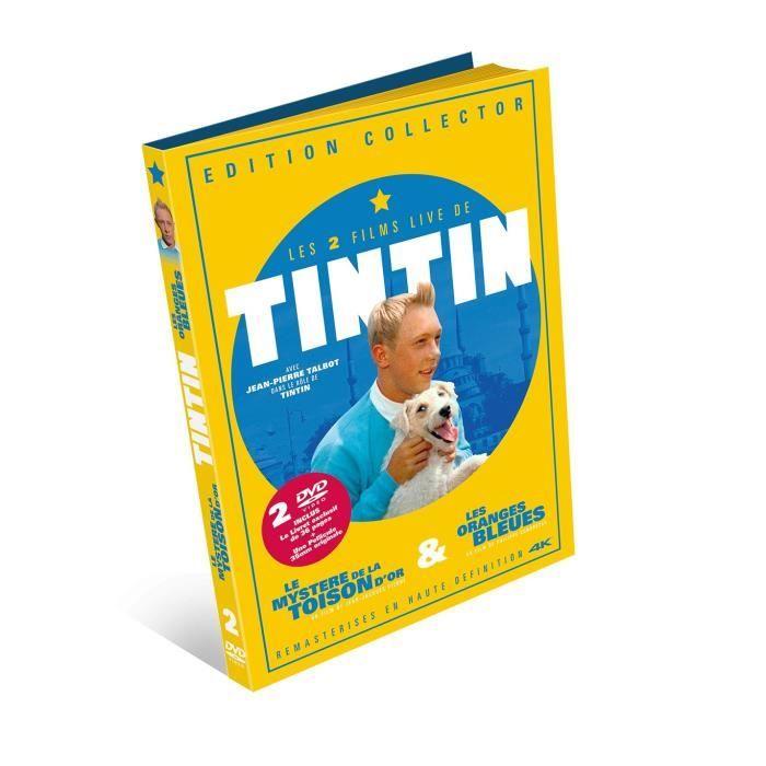 Tintin 2-film DVD box set : the blue oranges & the mystery of the golden fleece