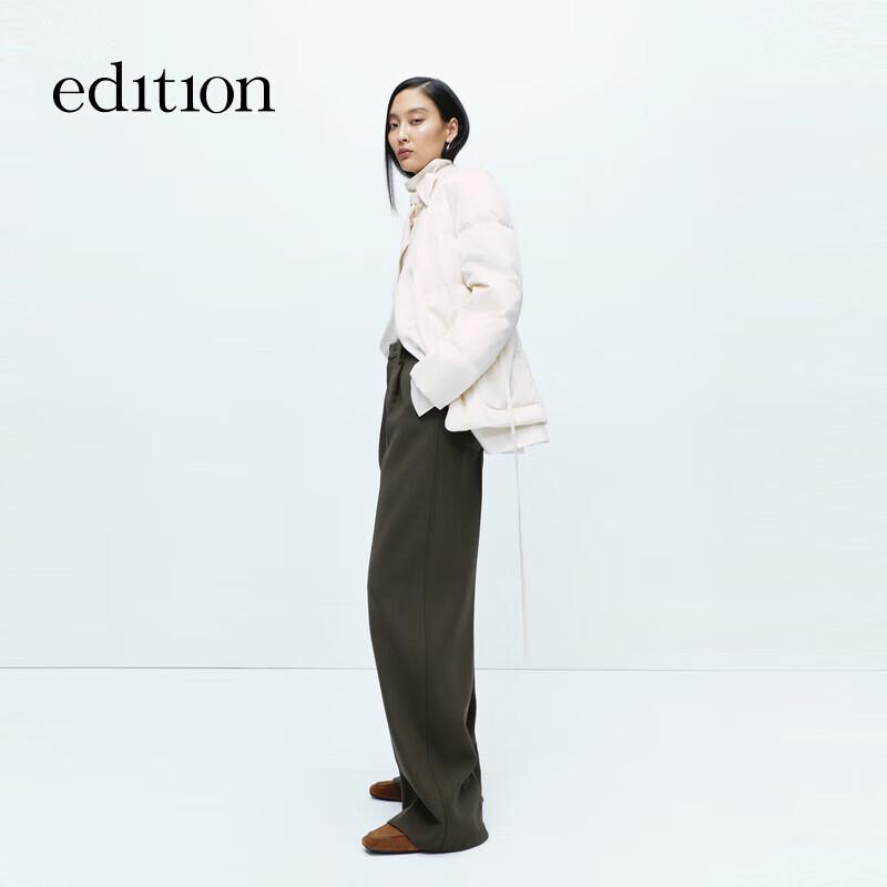 

Издание Женский костюм-двойка из искусственной ткани, куртка с гусиным пухом M 165