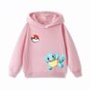 Felpa con Cappuccio Potdemiel Pikachu per Bambini Morbida e Comoda Adatta a Ragazzi e Ragazze Calda in Autunno e Inverno Felpa con Cappuccio per Bambini