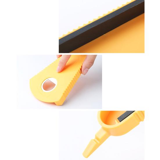 Multi-function Fan Shaped Bottle Opener Jar Twist Lid Quick Opening Lid Remover