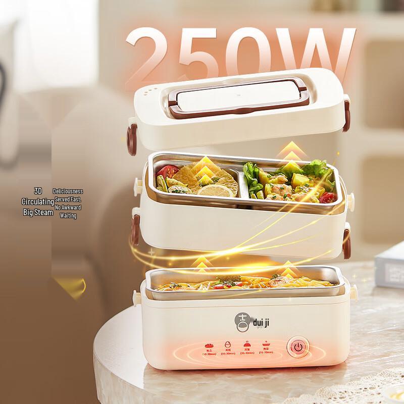 Double Layer Electric Heating Lunch Box