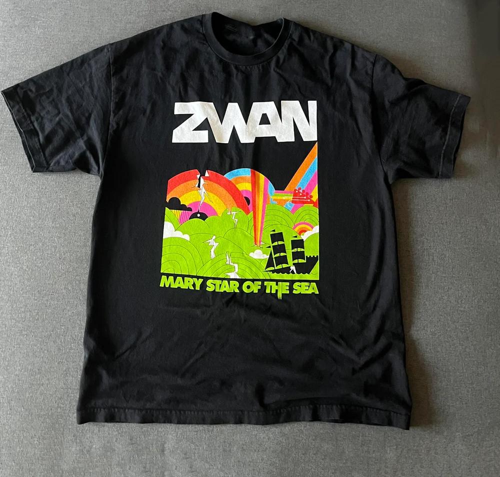 2003 Zwan Mary Star of the Sea Album Band S to 5XL T-shirt XL