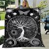 Blanket Tree Of Life Printed Blanket Soft Four Seasons Sofa Blanket