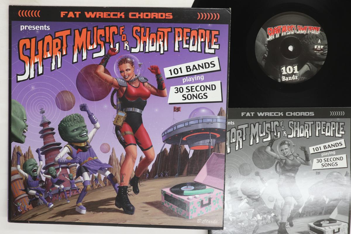 

LP Record VARIOUS Short Music For Short People FAT5911 FAT WRECK CHOR 1999 US Rock Used