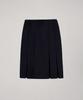 Obeodyupeulleeo Wool Pleated Skirt_Navy