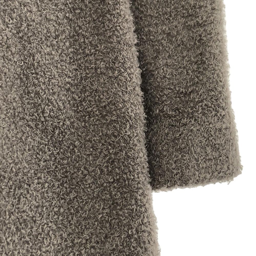 BAREFOOT DREAMS Long Sleeve Fluffy Cardigan M Gray Women Used