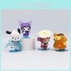 Adorable Pvc Kuromi My Melody Pochacco Cinnamoroll Figurines Desk Decorations