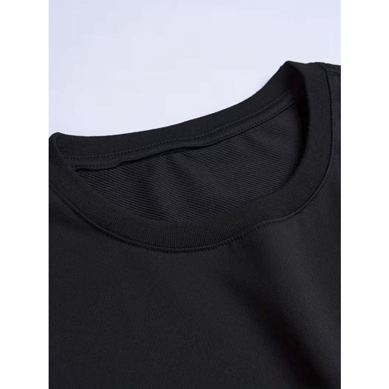Europäische Größen Sommer-T-Shirt für Übergrößen Herren mit einer lustigen Grafik eines Huhns mit einer verspielten Ausstrahlung, perfekt für Freizeitkleidung im Alltag