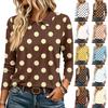 Top Casual da Donna a Manica Lunga con Scollo 2026 - Moda per l'Uso Quotidiano