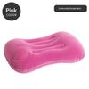 Ultralight Inflatable Pillow Flocking Neck Ergonomic PVC for Office Nap Outdoor Camping Travel Backpacking