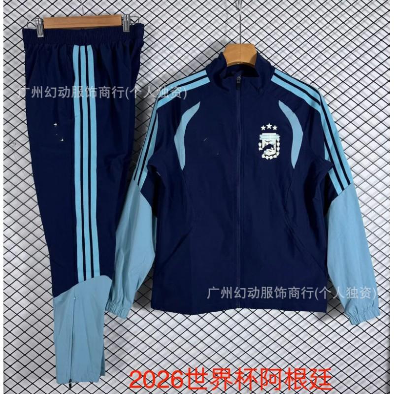 2526 Long Training Windbreaker Set Sports Fans Unisex