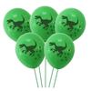 12" Dinosaur Print Latex Balloons - Raptor Theme Birthday Decorations