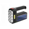 COB LED Work Light: Portable USB-Rechargeable Flashlight with Red Warning Light & Magnetic Base for Maintenance