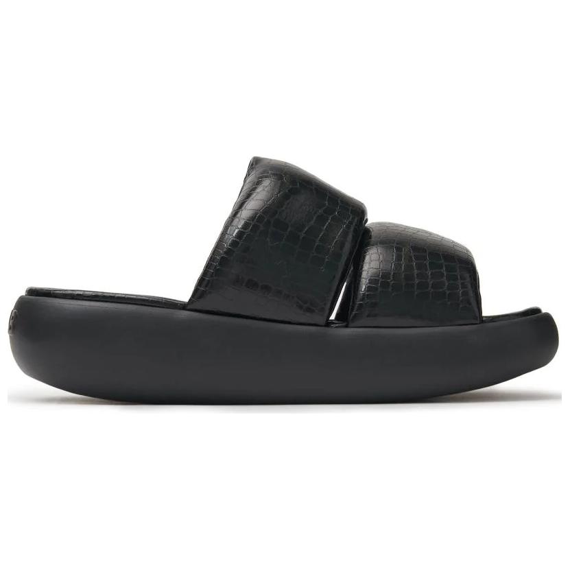 New MLB New York Yankees Slip Resistant Abrasion Resistant Slide Slippers Unisex Black White 3ALPBLX43-50BKS