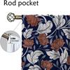 Halloween Decoration Vintage Printing Room Curtains Living Tulle Bedroom Curtain Shades Partition Elegant Light Blocking Polyester Window Treatment