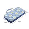 Floral Print DIY Crochet Bag Portable Travel Knitting Needles Sewing Tools Organizer for Women Gift Supplies