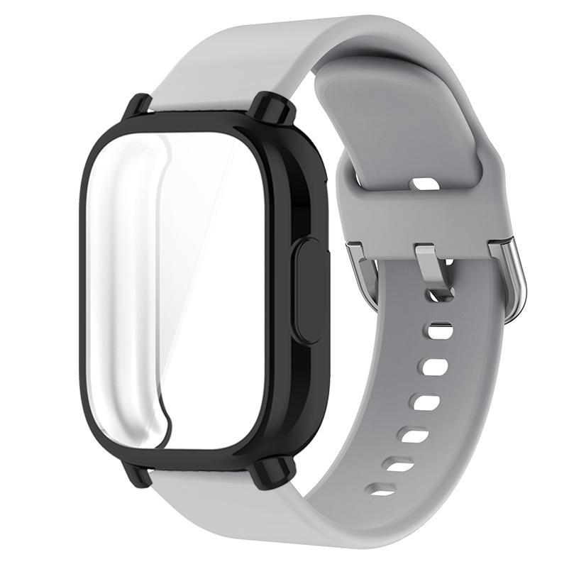 Protector Case+Strap For Redmi Watch 5 active Redmi Watch 5 Lite Full Cover Screen TPU Soft Shell and Breathable Sport Band