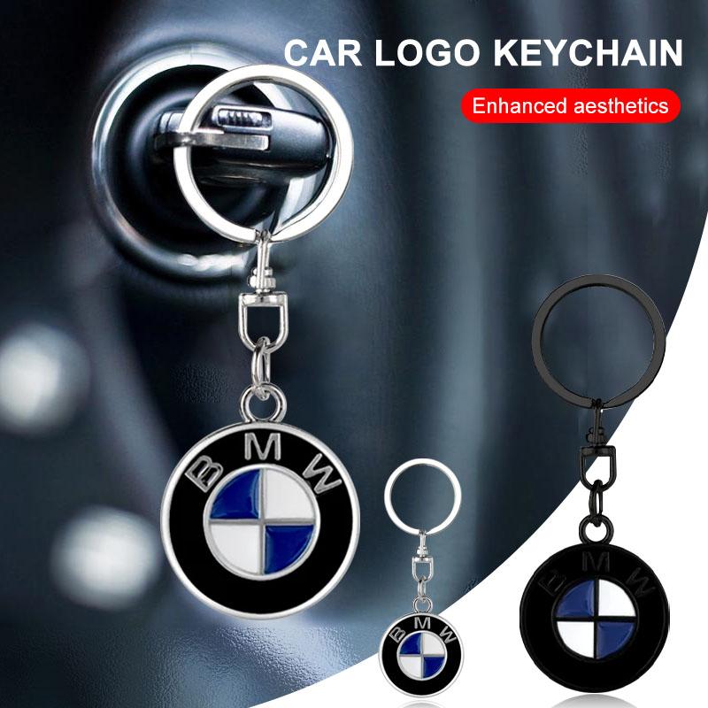 Auto Accessories 3D Metal Car Badge Keychain Zinc Alloy Keyrings For BMW F15 F16 F18 E39 E46 E90 E36 E60 X3 X5 X6 M3 M4 M5 M6