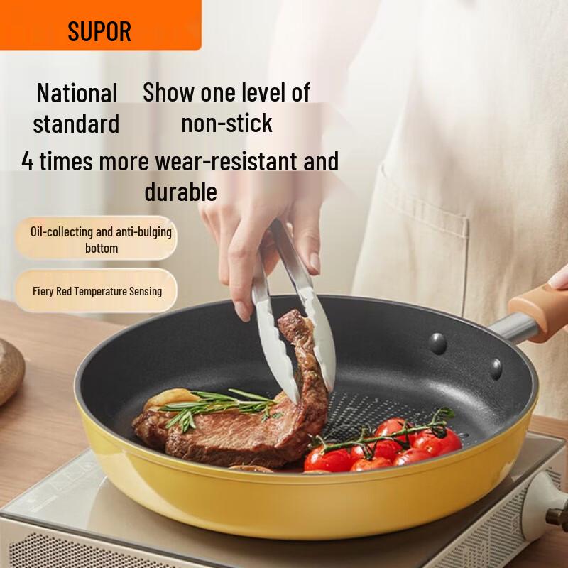 

SUPOR Red Spot 28cm Non-stick Frying Pan