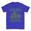 Men T-Shirts Patapim The Brr Brr Forest Troll Italian Brainrot Vintage Cotton Tee Shirt Short Sleeve  T Shirts Tops Party