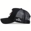 Unisex Scorpion Embroidery Baseball Net Caps Outdoor Adjustable Spring and Summer Casual Sunscreen Hat