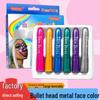 6-Color Body Paint Pen Set for Face & Body Art - Halloween & Christmas