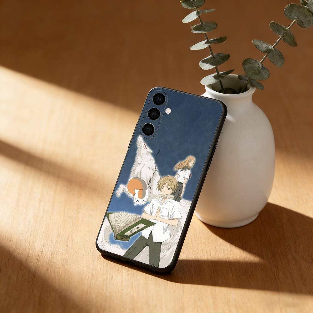 Anime S-Sensei N-Natsume Phone Case For Samsung Galaxy A91,80,73,72 ,71,53,52,32 ,31,22,21s,20,Soft Black Case