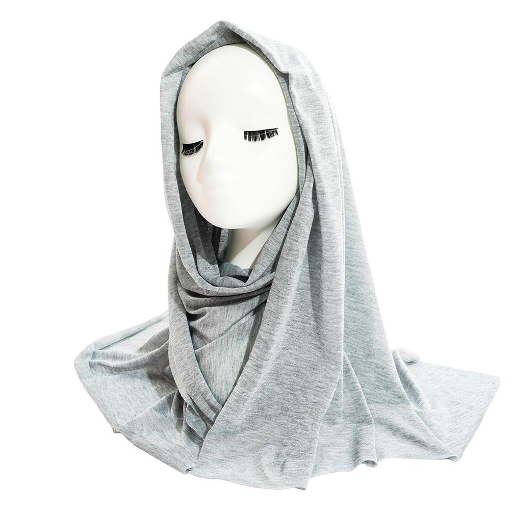 Yazlık İnce Başörtüsü Şal Kadın Düz Tek Renk Müslüman Baş Örtüsü Bayan Şal ve Eşarp Kadın Fular Başörtüsü Şallar