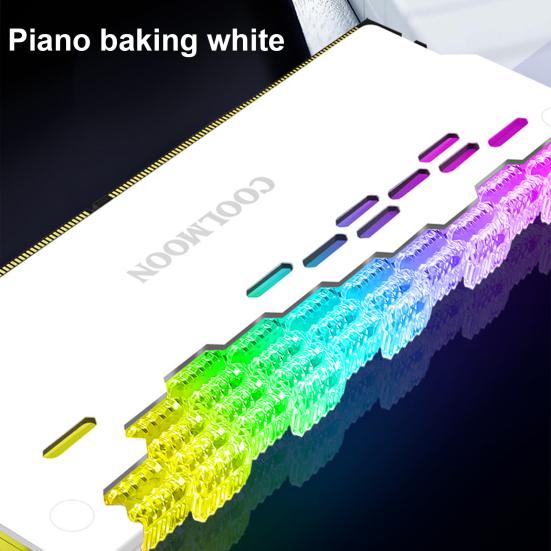 COOLMOON RA-2 RAM 5V ARGB Wide Heatsink Efficient Compatibility Brilliant Light Effect Desktop