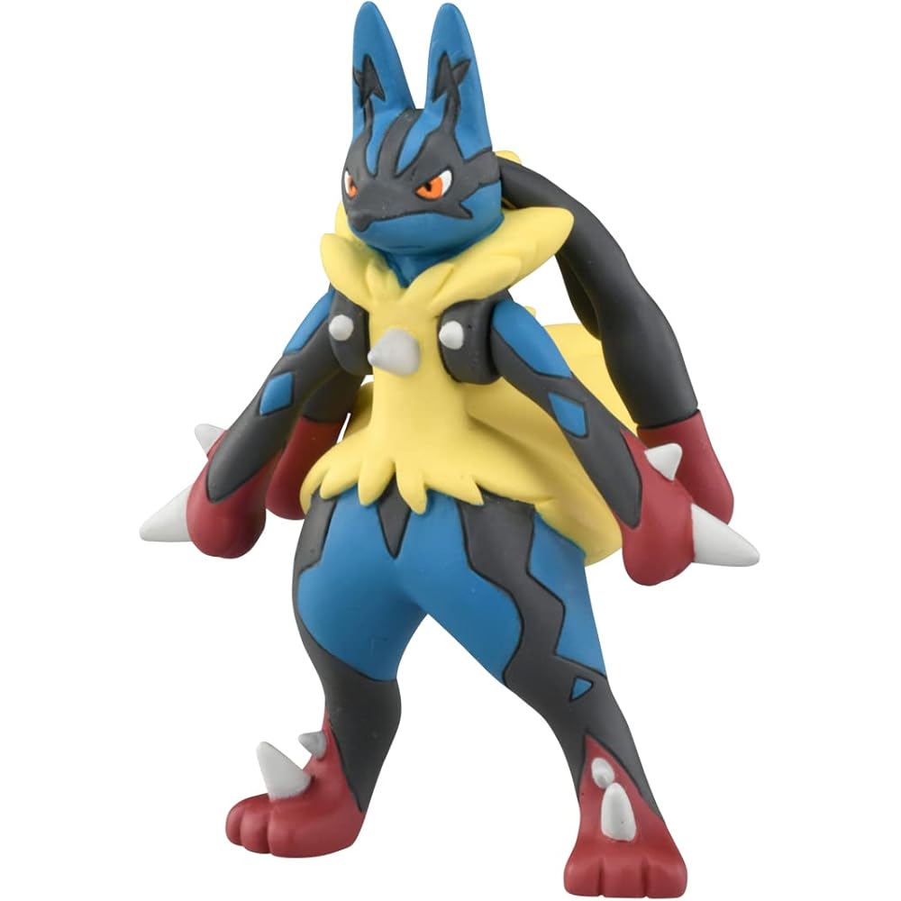 Takara Tomy Pokmon Moncolle MS-52 Mega Lucario Action Figure Collectible Toy