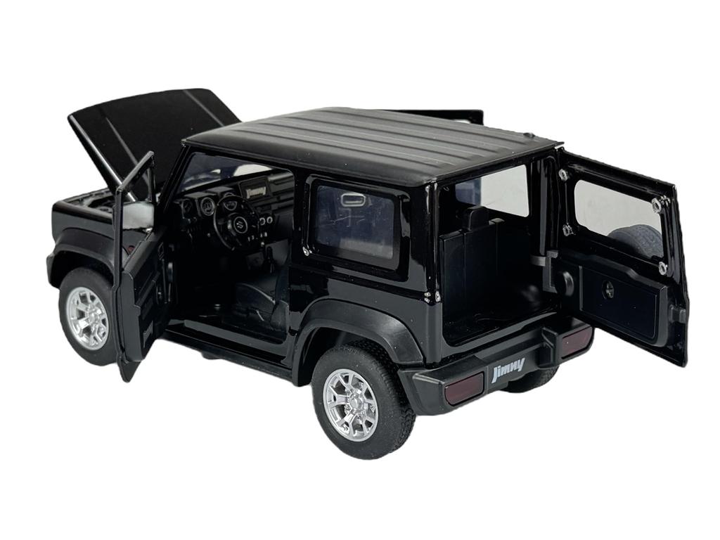 ALLOY CAR SUZUKI JIMNY BLACK 1:24 Q3008A