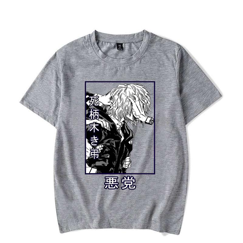 Hot Sales Shigaraki Tomura T Shirts Women Men Summer Cool Anime Short Sleeves Personality Harajuku T-shirt